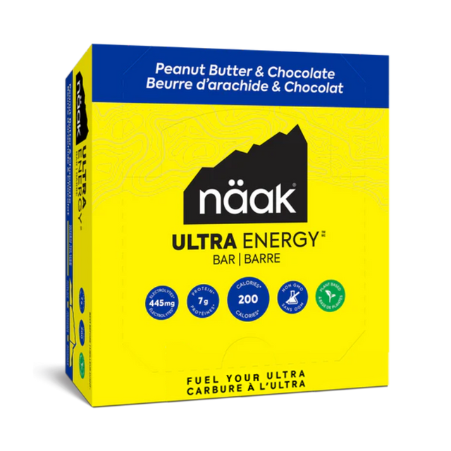 Näak - Ultra Energy Bar - Peanut Butter & Chocolate