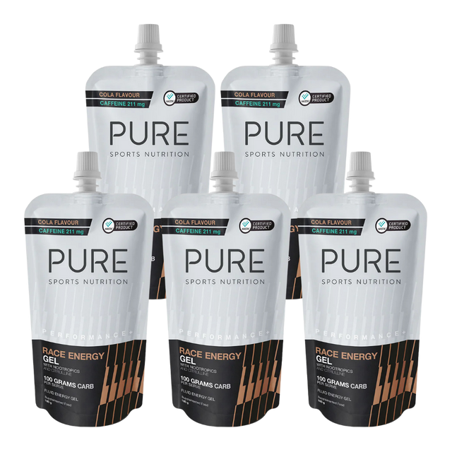 PURE-Race-Energy-Gel-Pouch-cola-caffeine-5pack