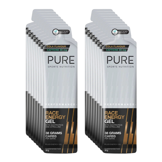 PURE-Sport-Nutrition-Race-Energy-Gels-cola-caffine-16-box