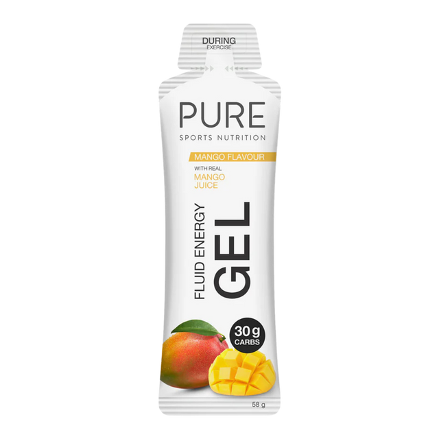 PURE Sports Nutrition - Fluid Energy Gels - Mango 30g