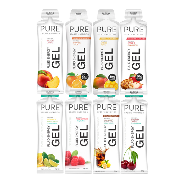 PURE Sports Nutrition - Fluid Energy Gel Variety Bundle