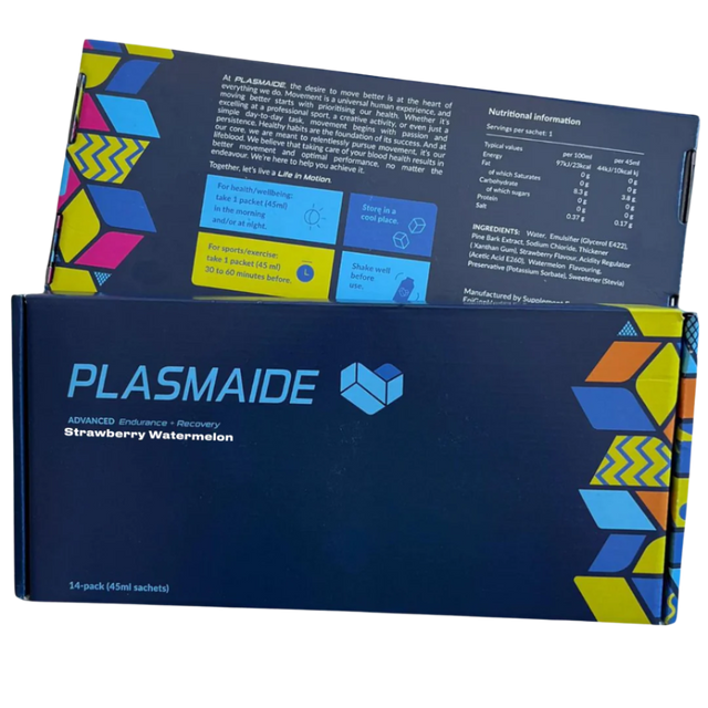 Plasmaide - Advanced Endurance + Recovery - Strawberry Watermelon - Box of 14