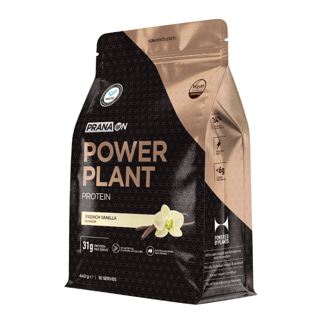 PranaOn - Power Plant Protein - French Vanilla - Aid Station