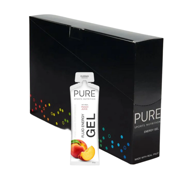 Pure Sports Nutrition - Fluid Energy Gels - Peach