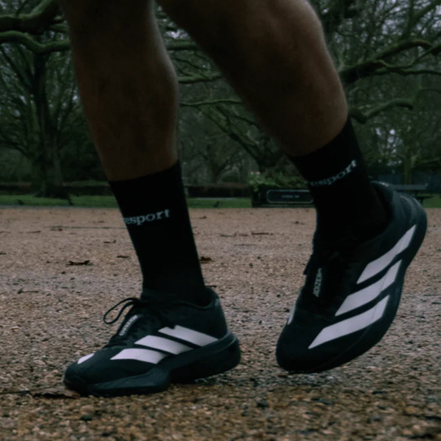 Puresport - Performance Running Socks - Black (Front)