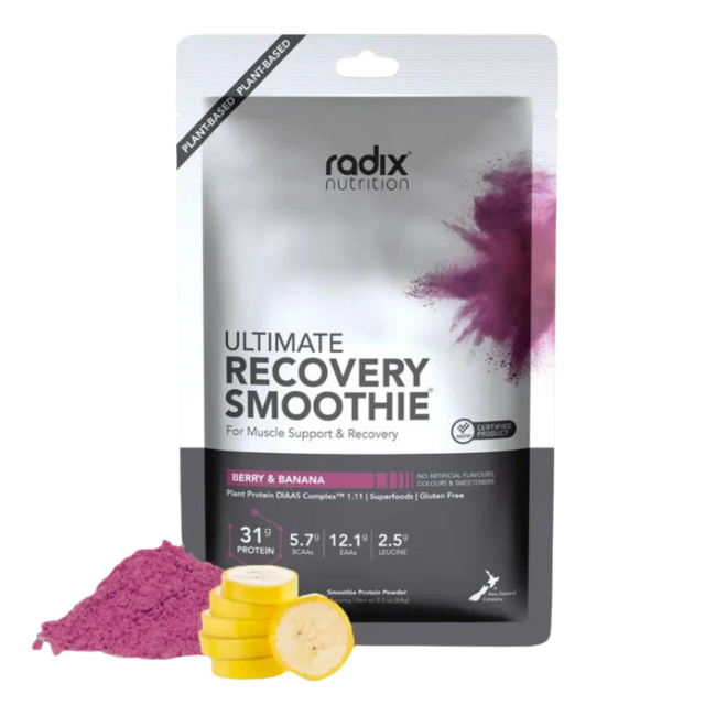 Radix Nutrition - Recovery Smoothie V2 | Plant-Based - Plant-Based Berry & Banana