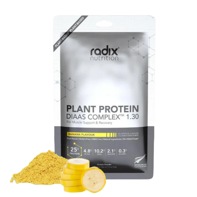 Radix Nutrition - Plant Protein DIAAS Complex™ 1.30 Sachet - Banana (34g)