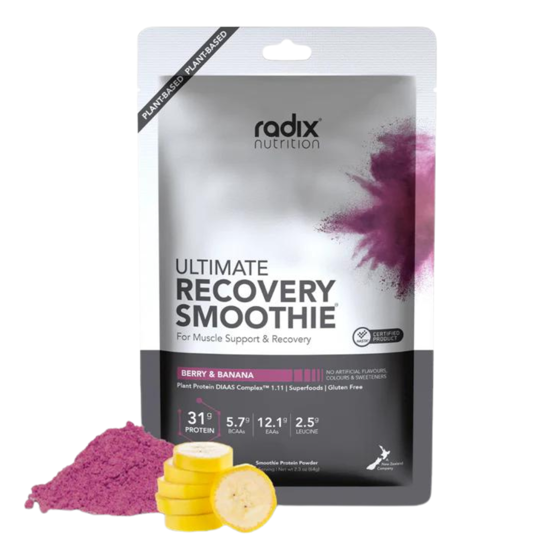 Radix Nutrition - Recovery Smoothie V2 | Plant-Based - Plant-Based Berry & Banana