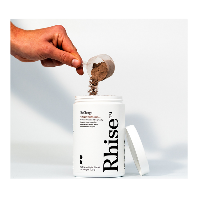 Rhise-ReCharge-Collagen-Hot-Chocolate-lifestyle