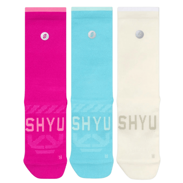 SHYU - Training Socks Crew 3 Pack - Vivid - Aid Station