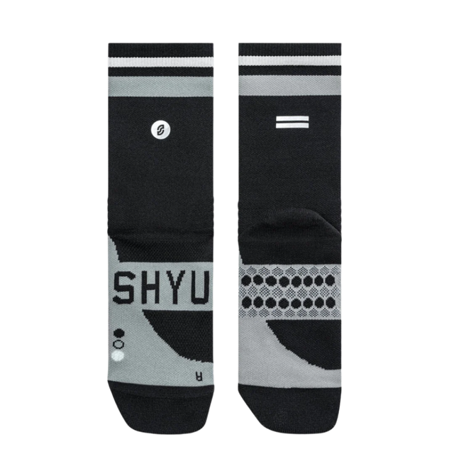 SHYU - Racing Socks - Black/Grey/White