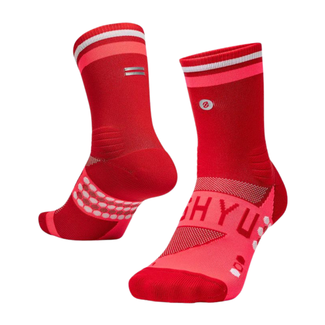SHYU - Racing Socks - Red/White/Pink