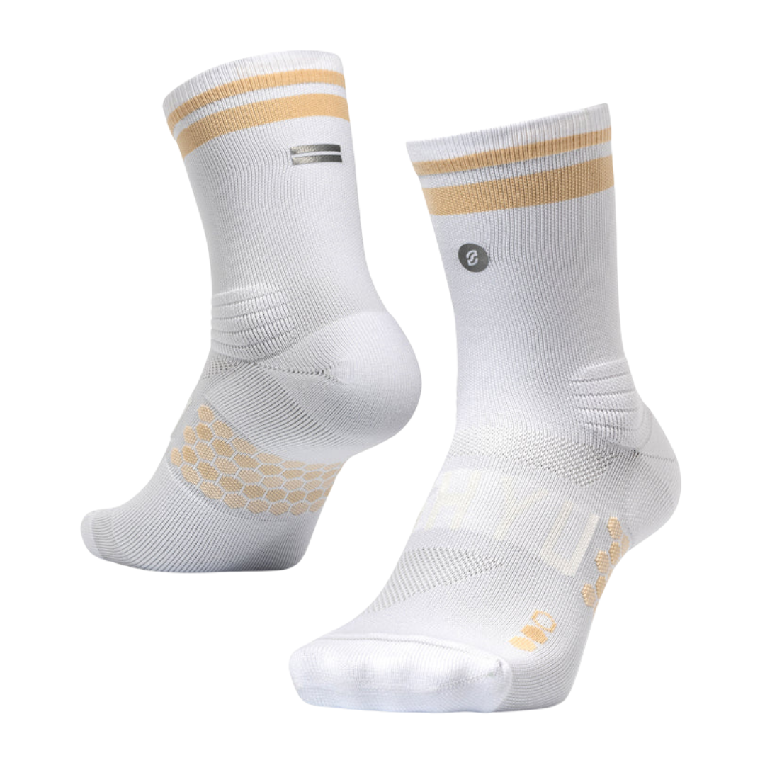 SHYU - Racing Socks - White/Oat/Oat
