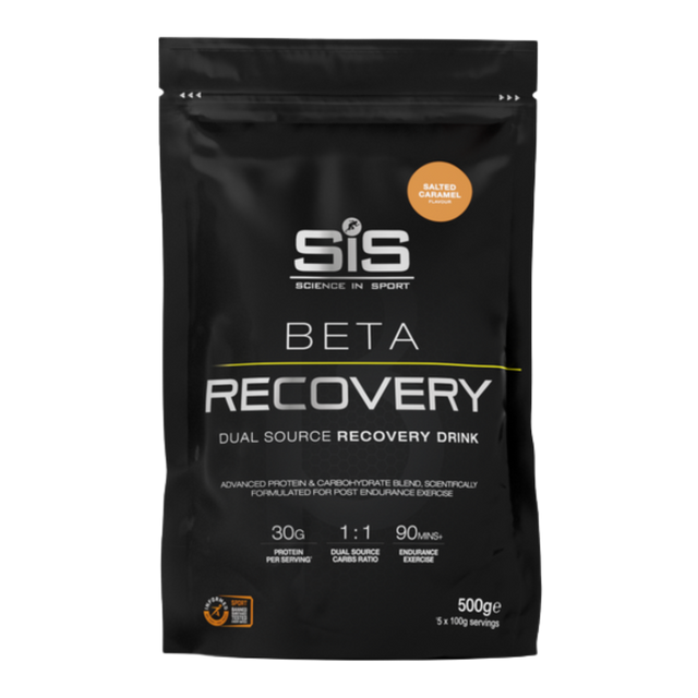 Science In Sport (SIS) - Beta Recovery Pouch - Salted Caramel (500g) - Aid Station