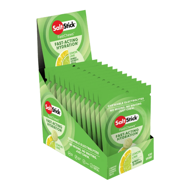 SaltStick - Electrolyte FastChews Sachet - Lemon-Lime - Aid Station