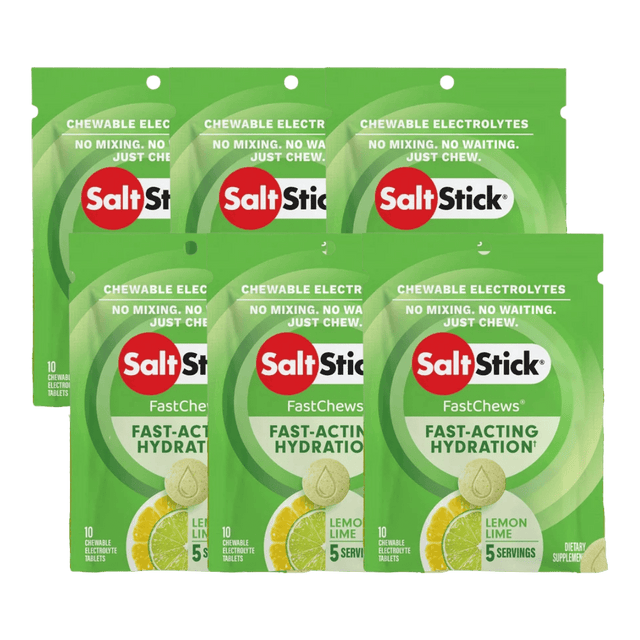 SaltStick - Electrolyte FastChews Sachet - Lemon-Lime - Aid Station