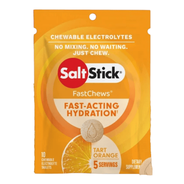 SaltStick - Electrolyte FastChews Sachet - Tart Orange - Aid Station