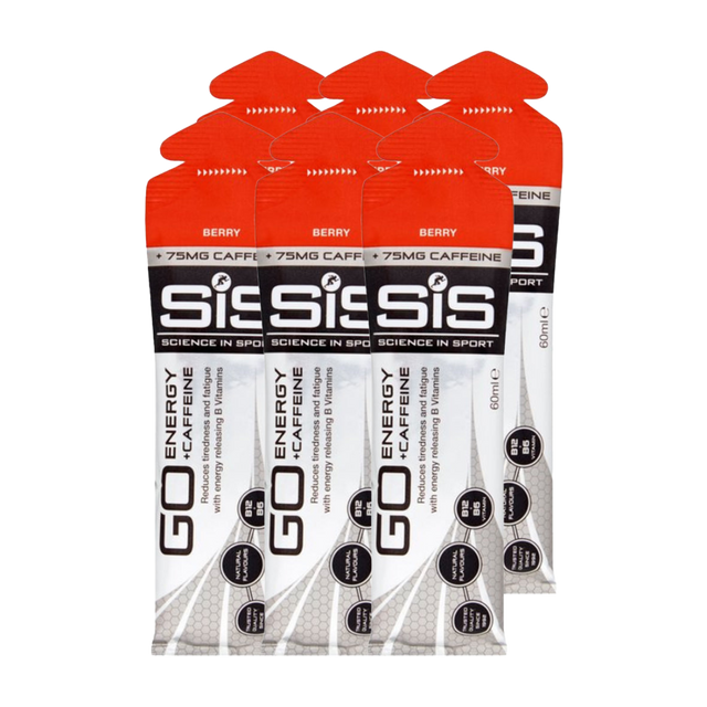 Science In Sport (SIS) - Go Energy + Caffeine Gels - Berry