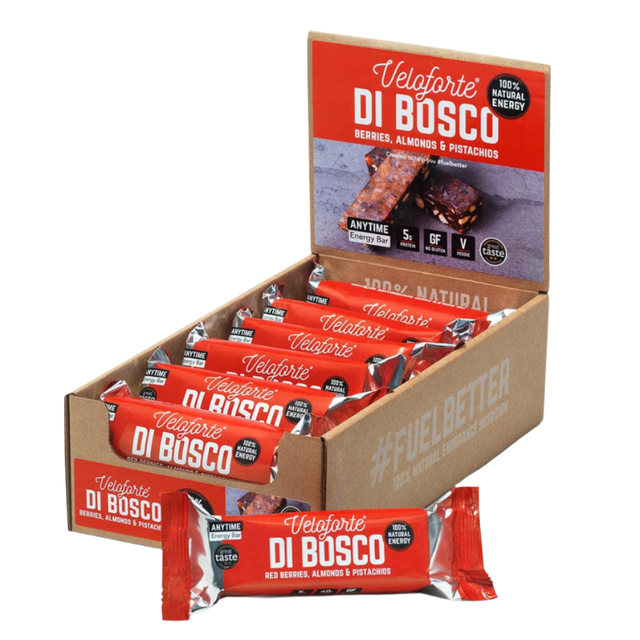 Veloforte - Energy Bar - Di Bosco (Red Berries) - Box of 24