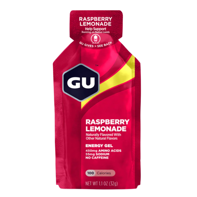 GU Energy - Energy Gels - Raspberry Lemonade