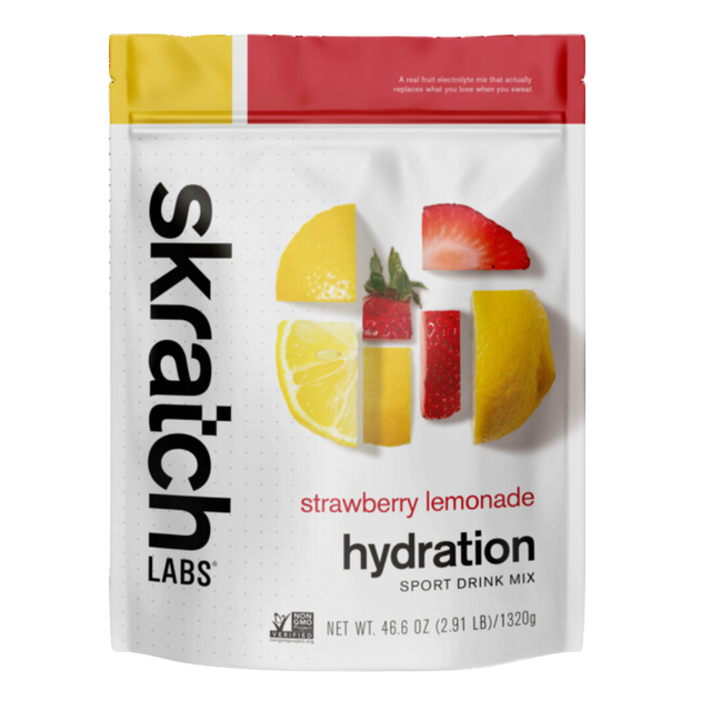 Skratch Labs - Sport Hydration Drink Mix Bag - Strawberry & Lemonade