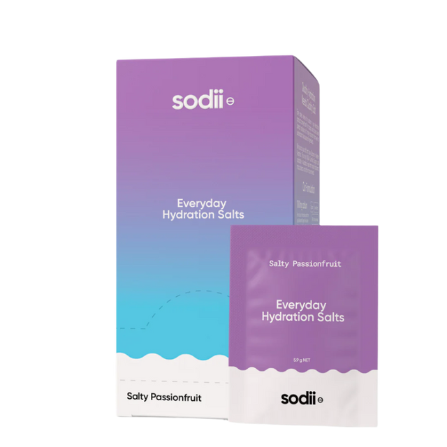 Sodii - Everyday Hydration Salts - Sachet - Salty Passionfruit