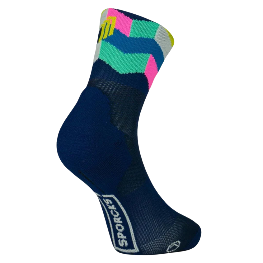 SALE - Sporcks - Run Ultralight Sock - Art Blue