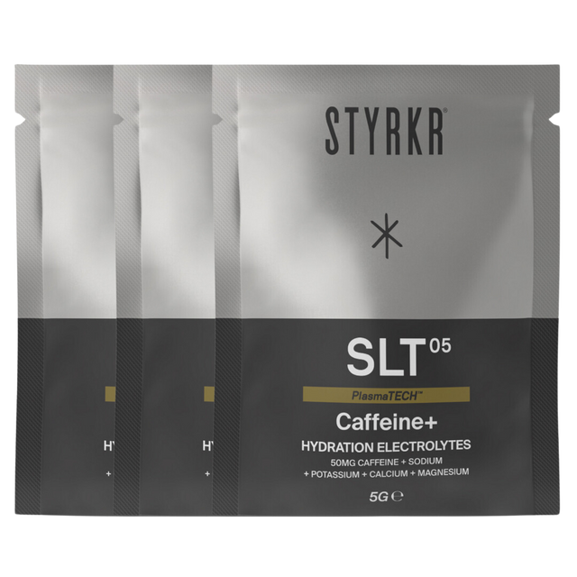 Styrkr - SLT05 Quad-Blend Electrolyte Powder Sachets - Raspberry Caffeine+