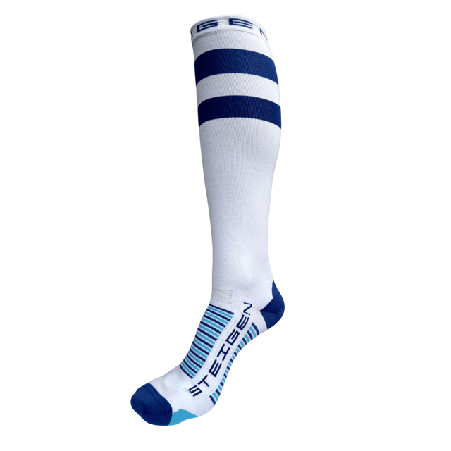 Steigen - Full Length Running Socks - White