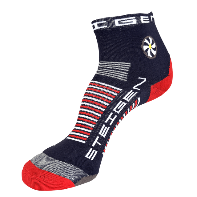 Steigen - Quarter Length Running Socks - Navy