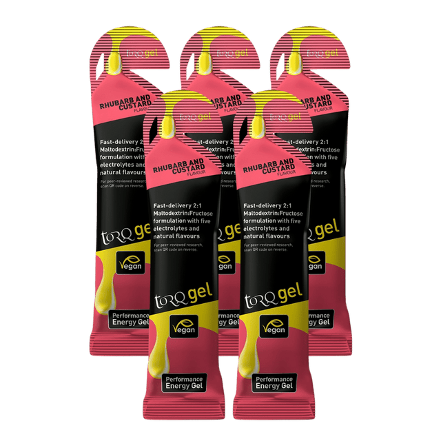 TORQ - Energy Gel - Rhubarb & Custard - Aid Station