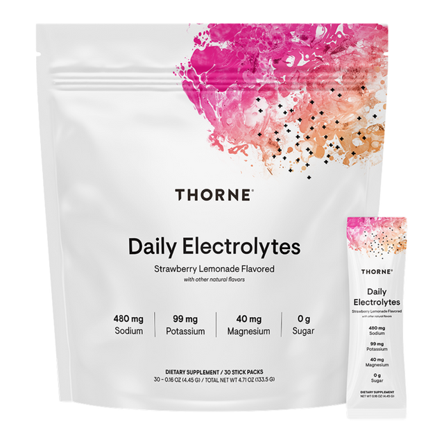 Thorne - Daily Electrolytes - Strawberry Lemonade - Aid Station