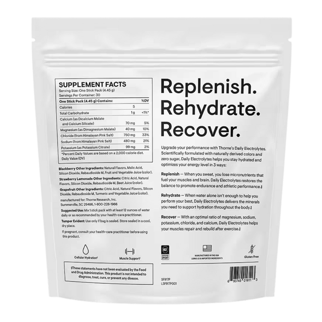 Thorne - Daily Electrolytes - Variety Pack II - Aid Station