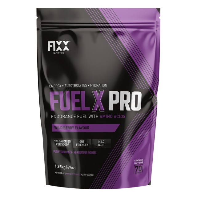 Fixx Nutrition - Fuel X Pro Endurance Drink Mix Bag - Wild Berry (1.96kg)