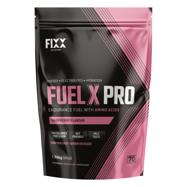 Fuel X Pro Endurance Drink Mix Bag - Raspberry (1.96kg)