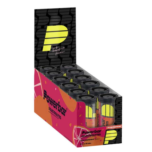 PowerBar - Electrolyte Tablets - Pink Grapefruit (with caffeine)