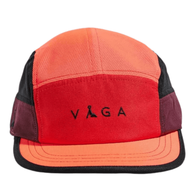VÅGA - Club Cap - Neon Coral/Red/Bordeaux - Aid Station