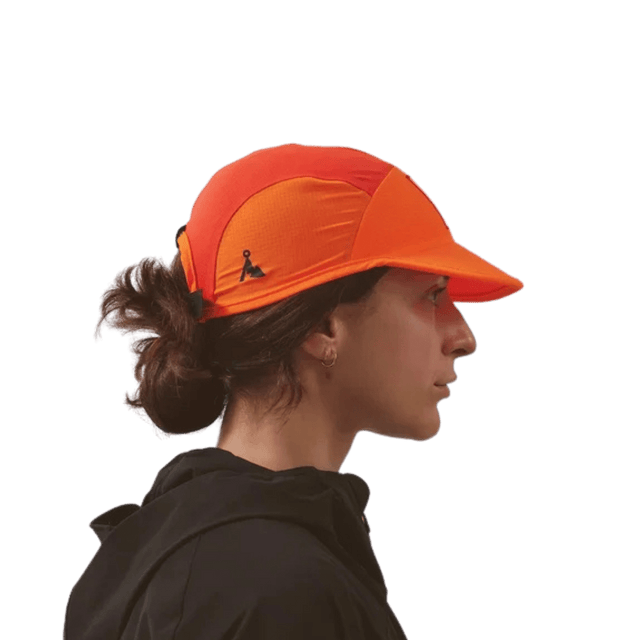 VÅGA - Transit Lite Cap - Neon Orange/Coral - Aid Station