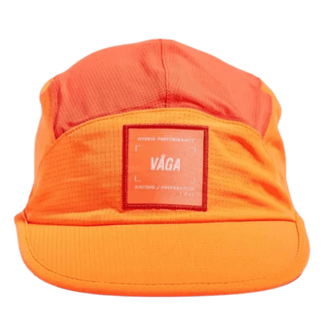 VÅGA - Transit Lite Cap - Neon Orange/Coral - Aid Station