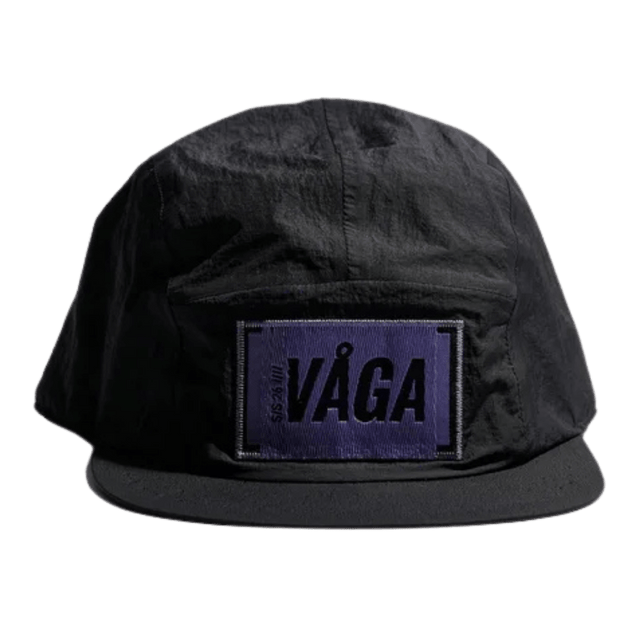 VÅGA - Feather Edge Cap - Black - Aid Station
