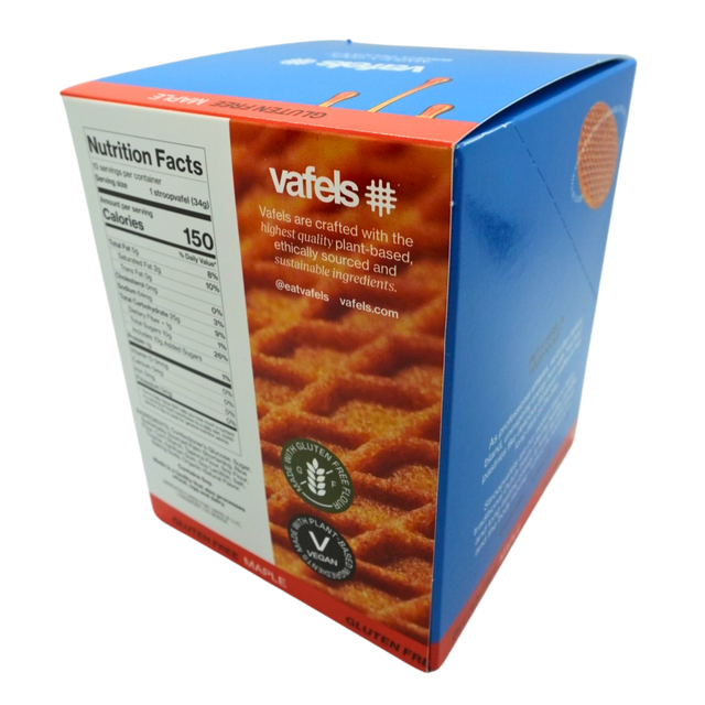 Vafels - Stroopvafels - Gluten-Free Maple