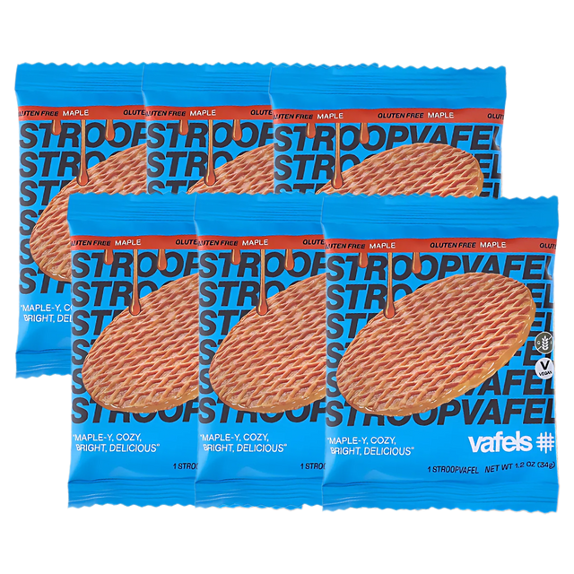 Vafels - Stroopvafels - Gluten-Free Maple