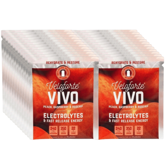 Veloforte - Vivo (Peach, Raspberry & Rosehip) - Electrolyte Powder
