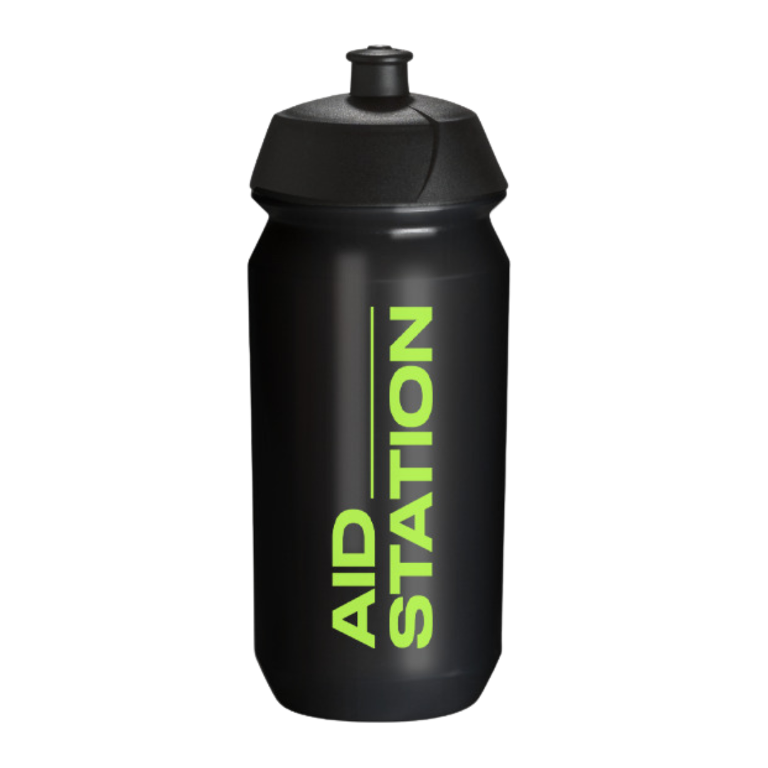 Aid Station - Drink Bottle 500ml - Black