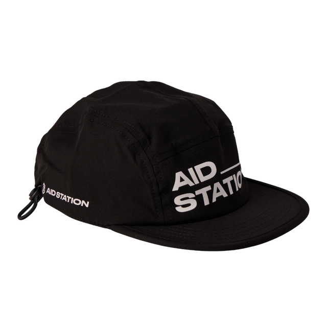 Aid Station - Lifestyle Cap - Black (Angle)