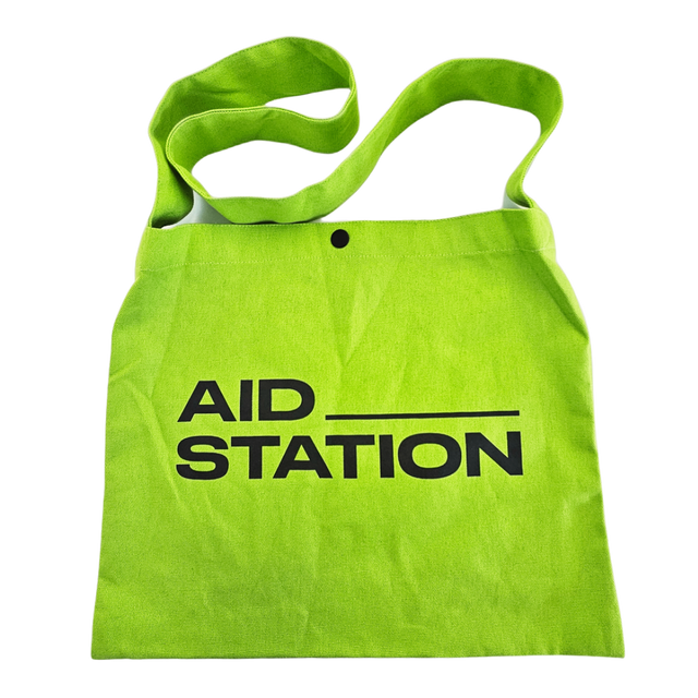 Aid Station - Musette Bag - Green (Front)