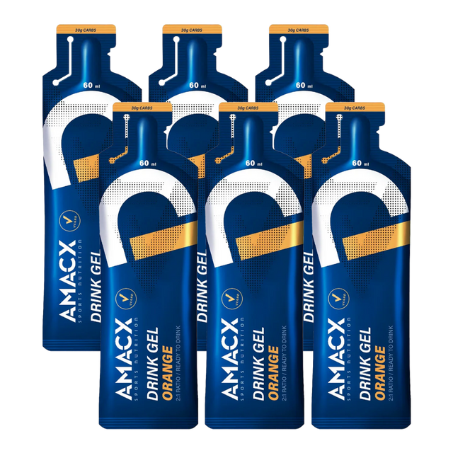 Amacx - Drink Gel - Orange (Pack of 6)