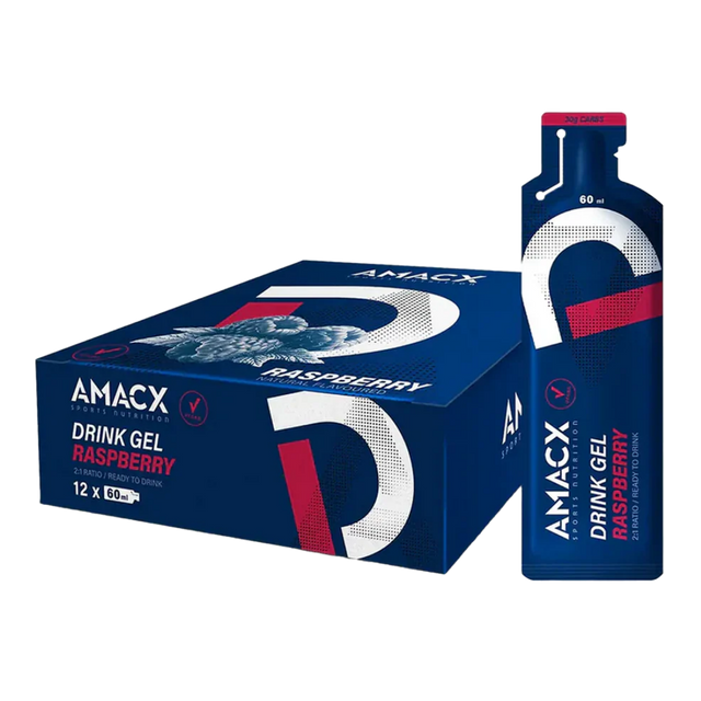 Amacx - Drink Gel - Raspberry (Box of 12)