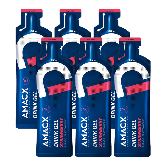 Amacx - Drink Gel - Strawberry (Pack of 6)