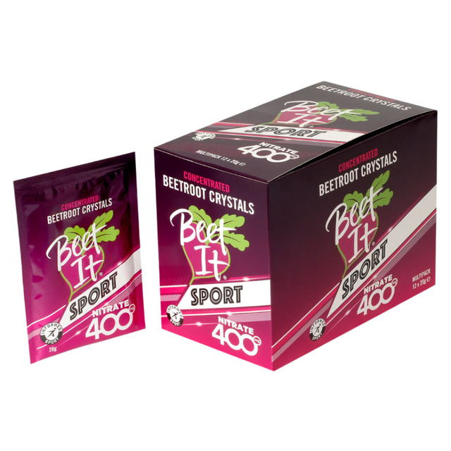 Beet It Sport - Nitrate 400 Beetroot Crystals box